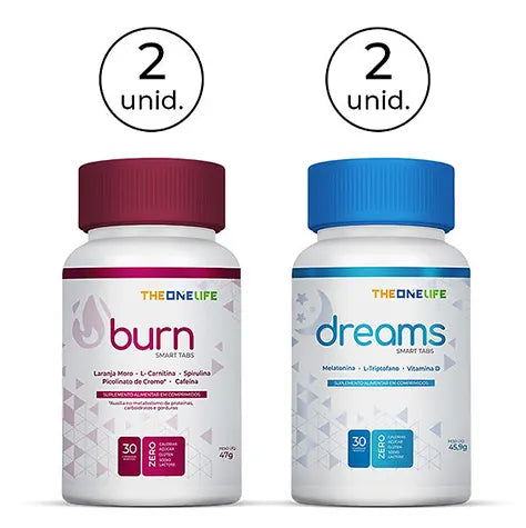 Combo Suplementos Reduza e Durma Bem - TheOneLife