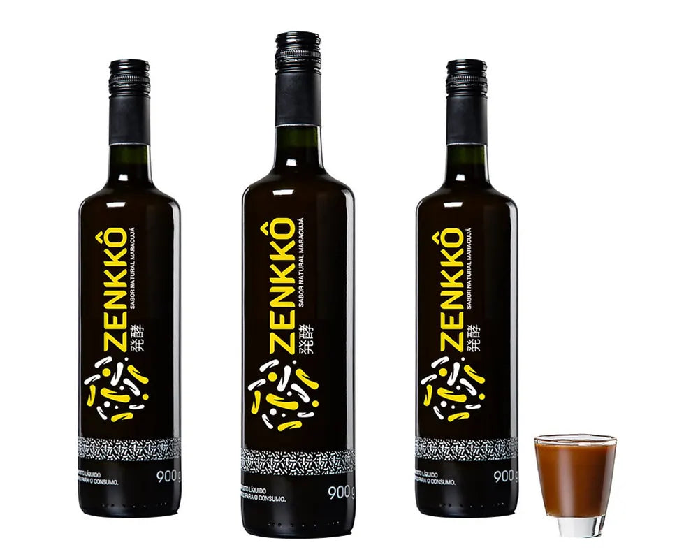 Zenkkô Juice Maracujá - Pac 3 Unid